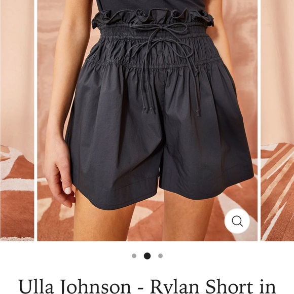 Ulla Johnson Pants - Ulla Johnson Rylan Short in Noir Sz 2